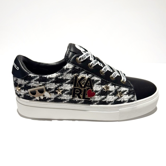 KARL LAGERFELD PARIS Cammy Charm Platform
Sneakers NWT - Picture 4 of 13